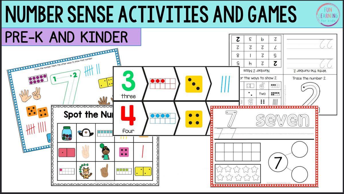 Number Sense Activities – Fun Learning for Kids® Shop
