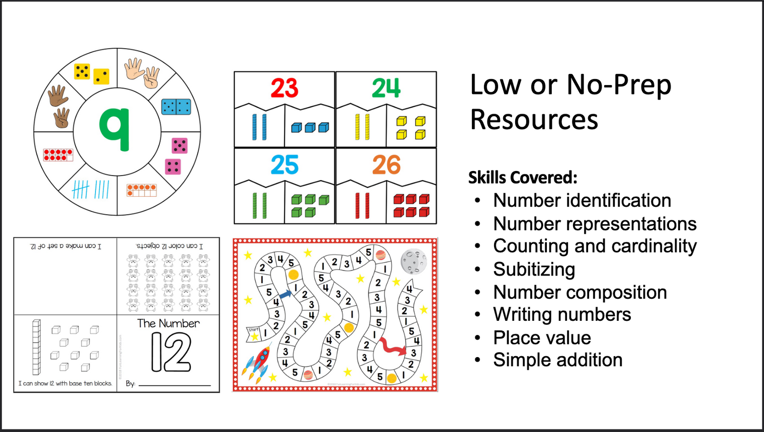 Number Sense Activities