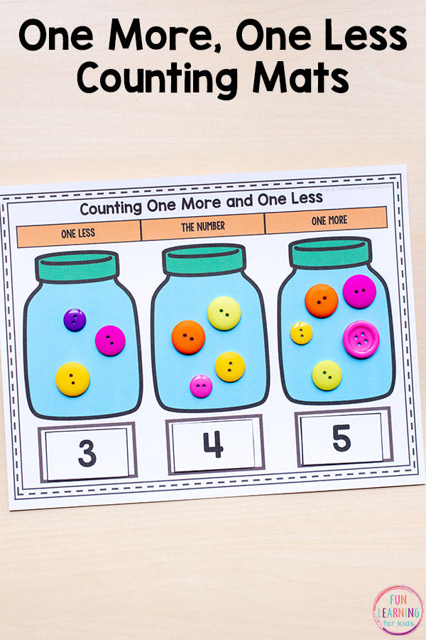 Comparing Numbers Math Centers and Activities for Kindergarten