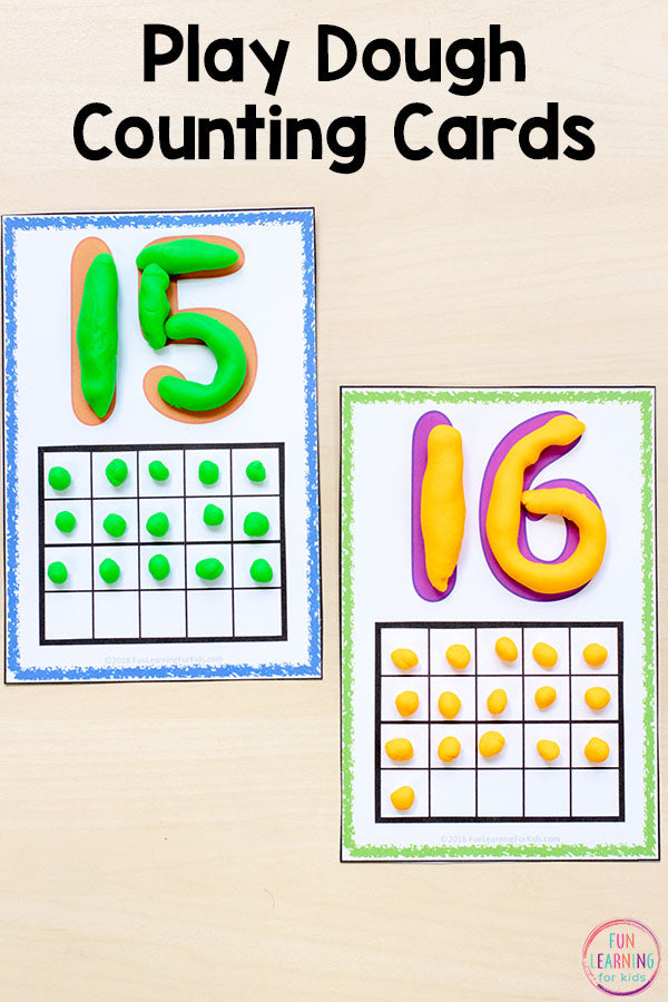 Numbers 11-20 Math Pack for Kindergarten Math Centers