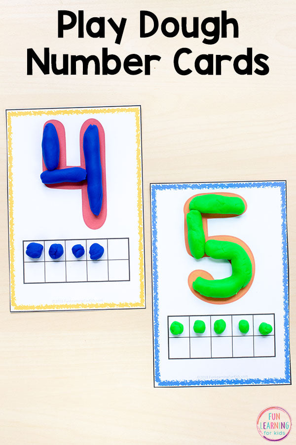 Numbers 0-10 Math Pack for Kindergarten Math Centers