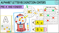 Alphabet Letter Recognition and Letter Identification Centers