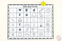 Alphabet Mats and Alphabet Worksheets for Letters and Beginning Sounds - NO PREP