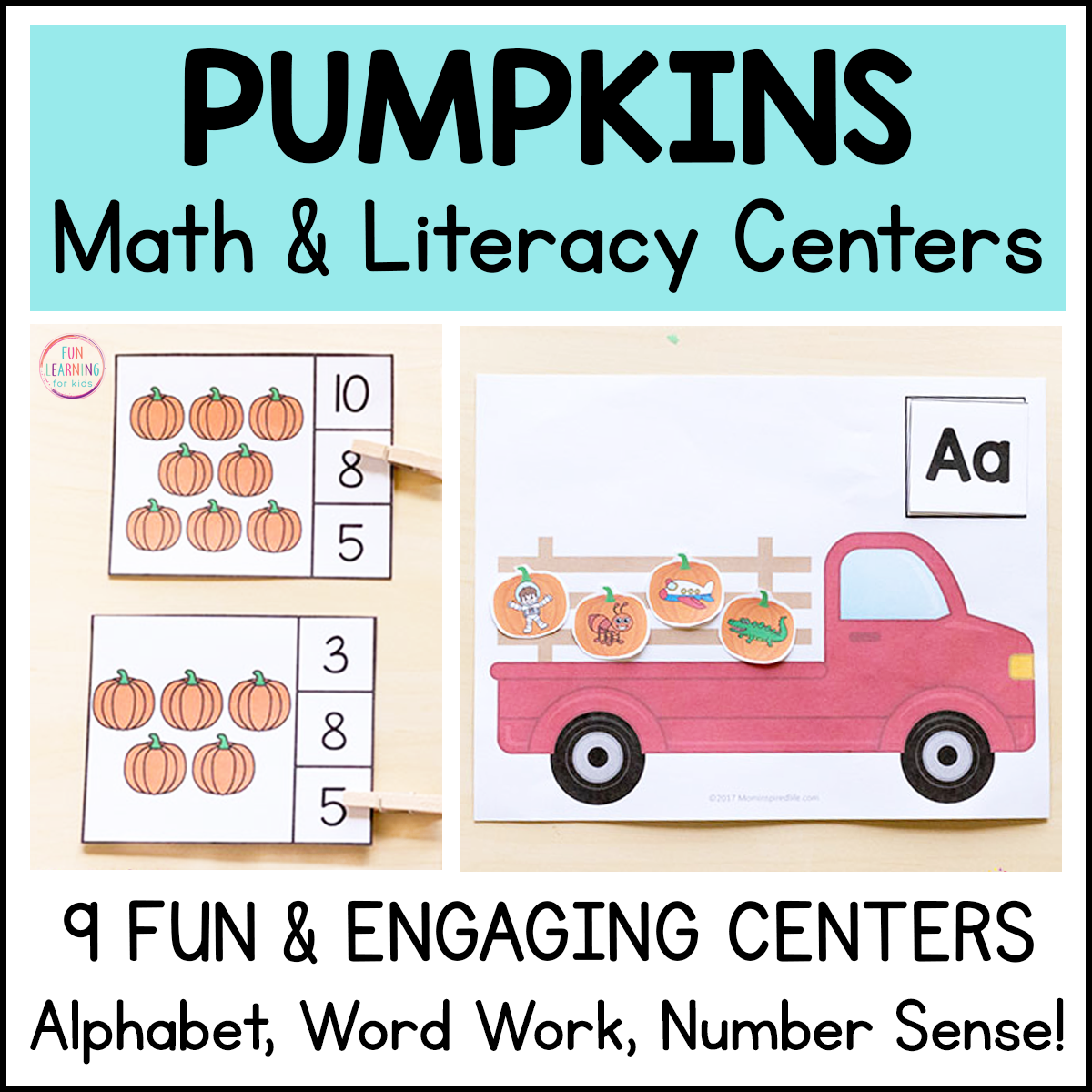 Pumpkin Activities Printable Bundle