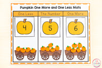 Pumpkin Number Sense Math Activities