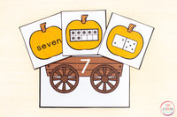 Pumpkin Number Sense Math Activities