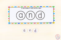 Editable Sight Word Building Cards