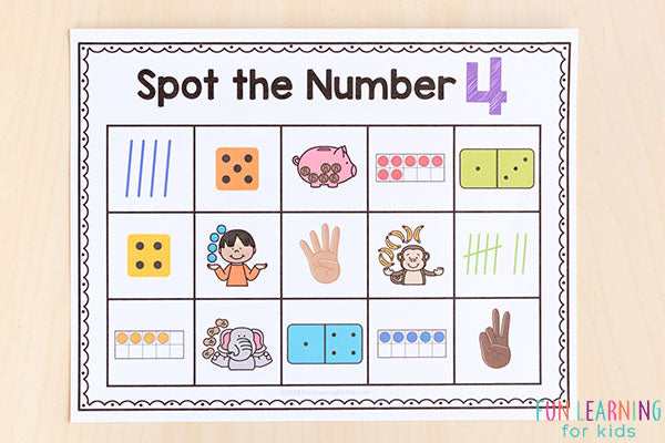 Number Sense Activities