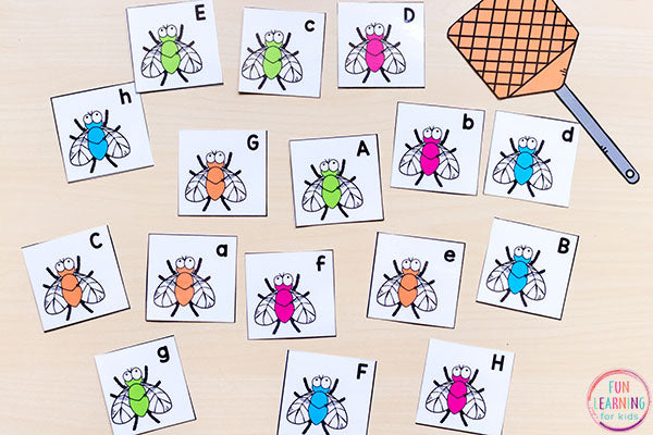 Insect Theme Math and Literacy Printables for Pre-K and Kindergarten