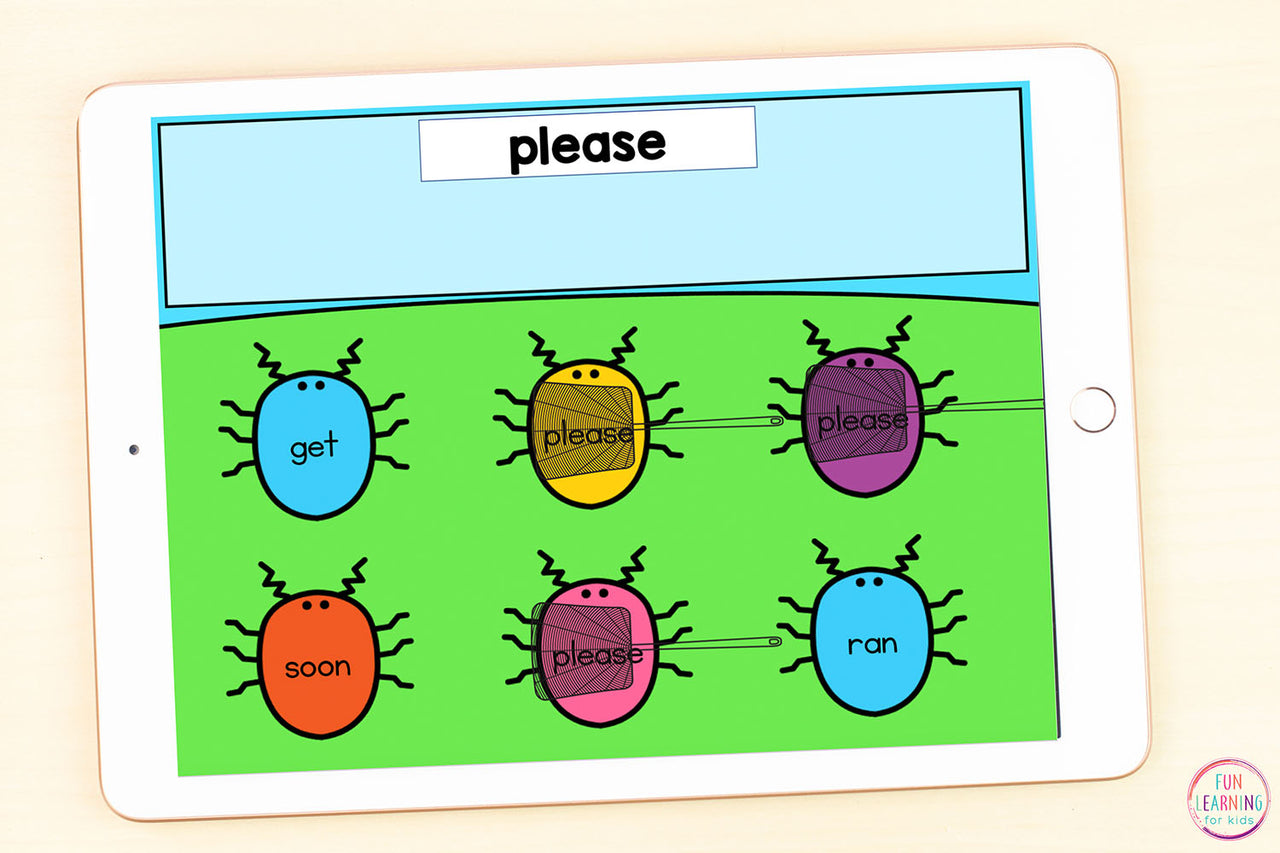 Sight Word Games | 5 Activities - Primer | Google Slides and Seesaw ...