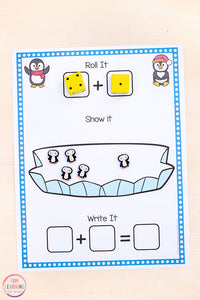 Winter Math and Literacy Activities