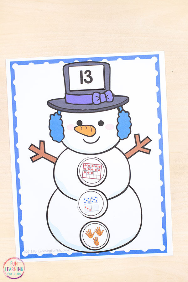 Winter Math and Literacy Activities