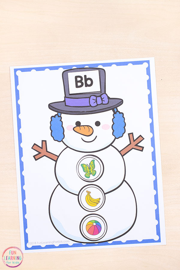 Winter Math and Literacy Activities