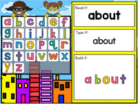 Superhero Sight Words Third Grade - Google Slides & Seesaw