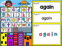 Superhero Sight Words First Grade - Google Slides & Seesaw