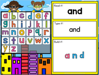 Superhero Sight Words Pre-Primer / Pre-K - Google Slides & Seesaw