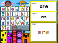 Superhero Sight Words Primer / Kindergarten - Google Slides & Seesaw